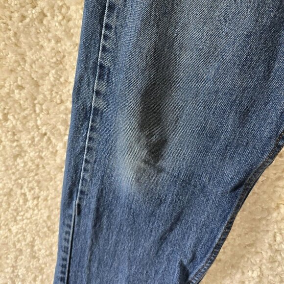 Levi’s 505 Mens Straight‎ Fit Jeans Size 34x32 (fits 32x30) Medium Wash Denim - Picture 4 of 15